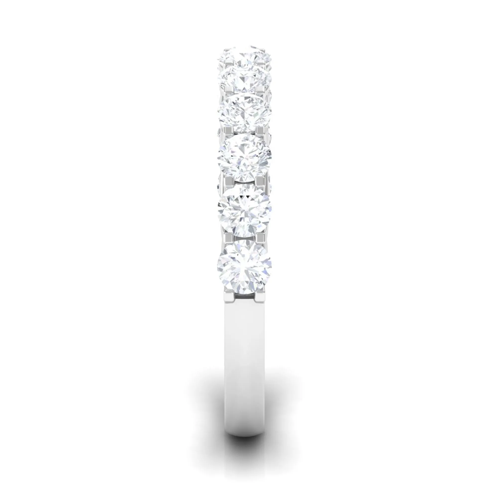 1.25 CT Zircon Half Eternity Ring