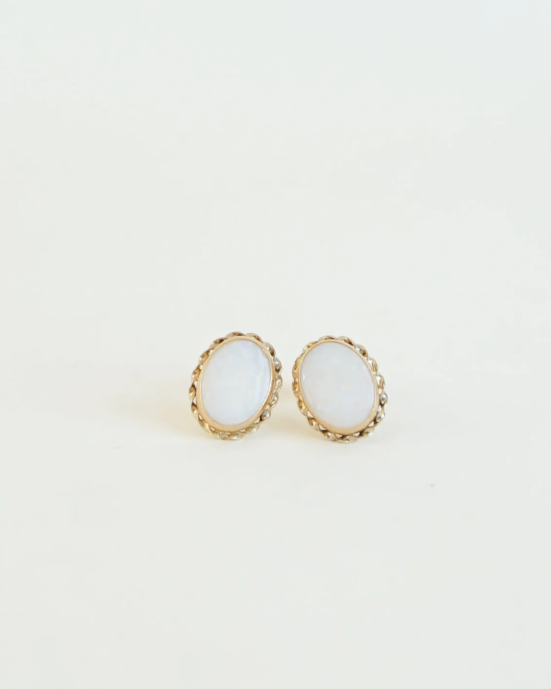 14k Gold x Opal Earrings