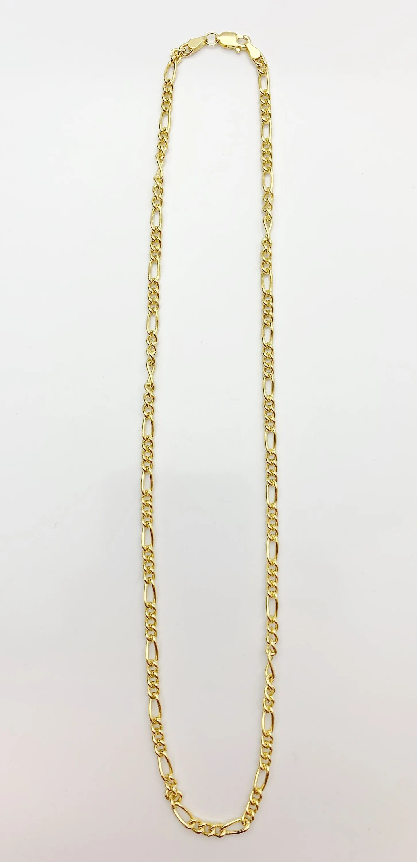 18” Figaro 14k Gold Filled Chain 3.0mm (S3831CLC)