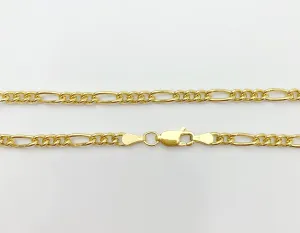 18” Figaro 14k Gold Filled Chain 3.0mm (S3831CLC)
