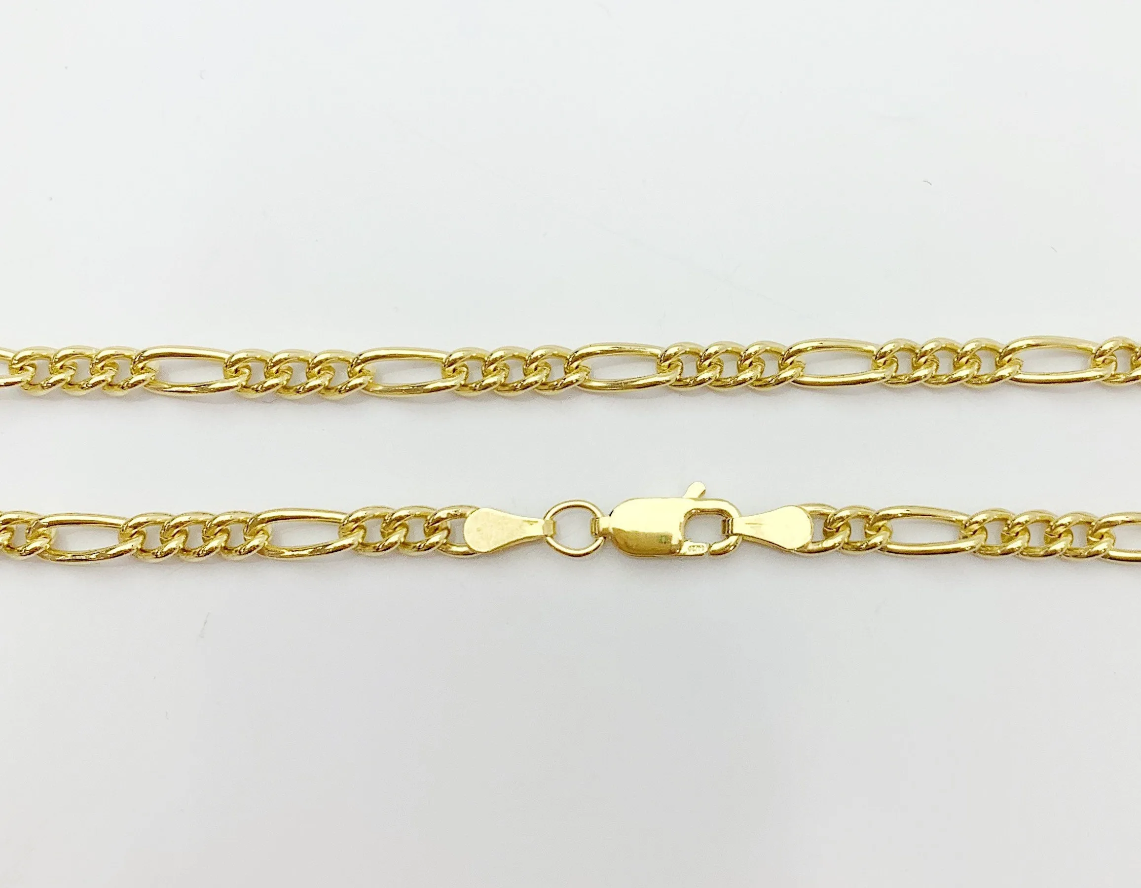 18” Figaro 14k Gold Filled Chain 3.0mm (S3831CLC)