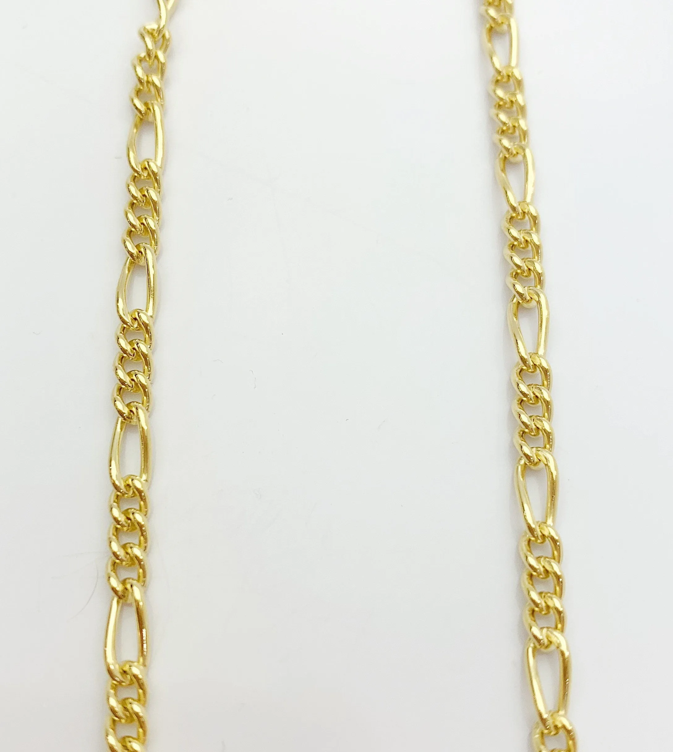 18” Figaro 14k Gold Filled Chain 3.0mm (S3831CLC)