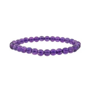 A-Grade Dark Amethyst 6mm