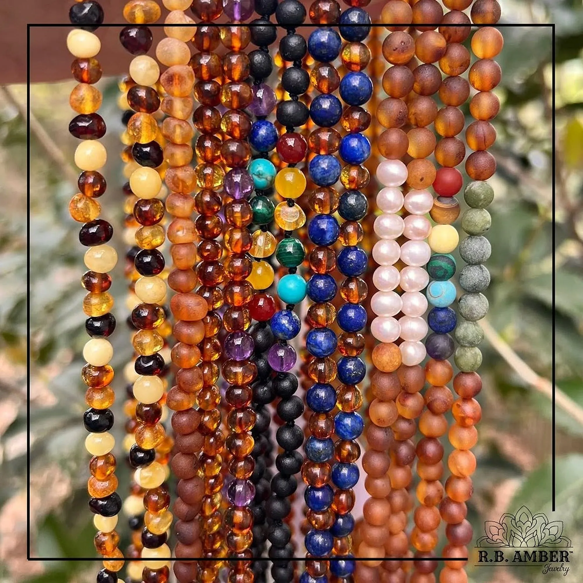 Adults | Multi Baltic Amber Necklace