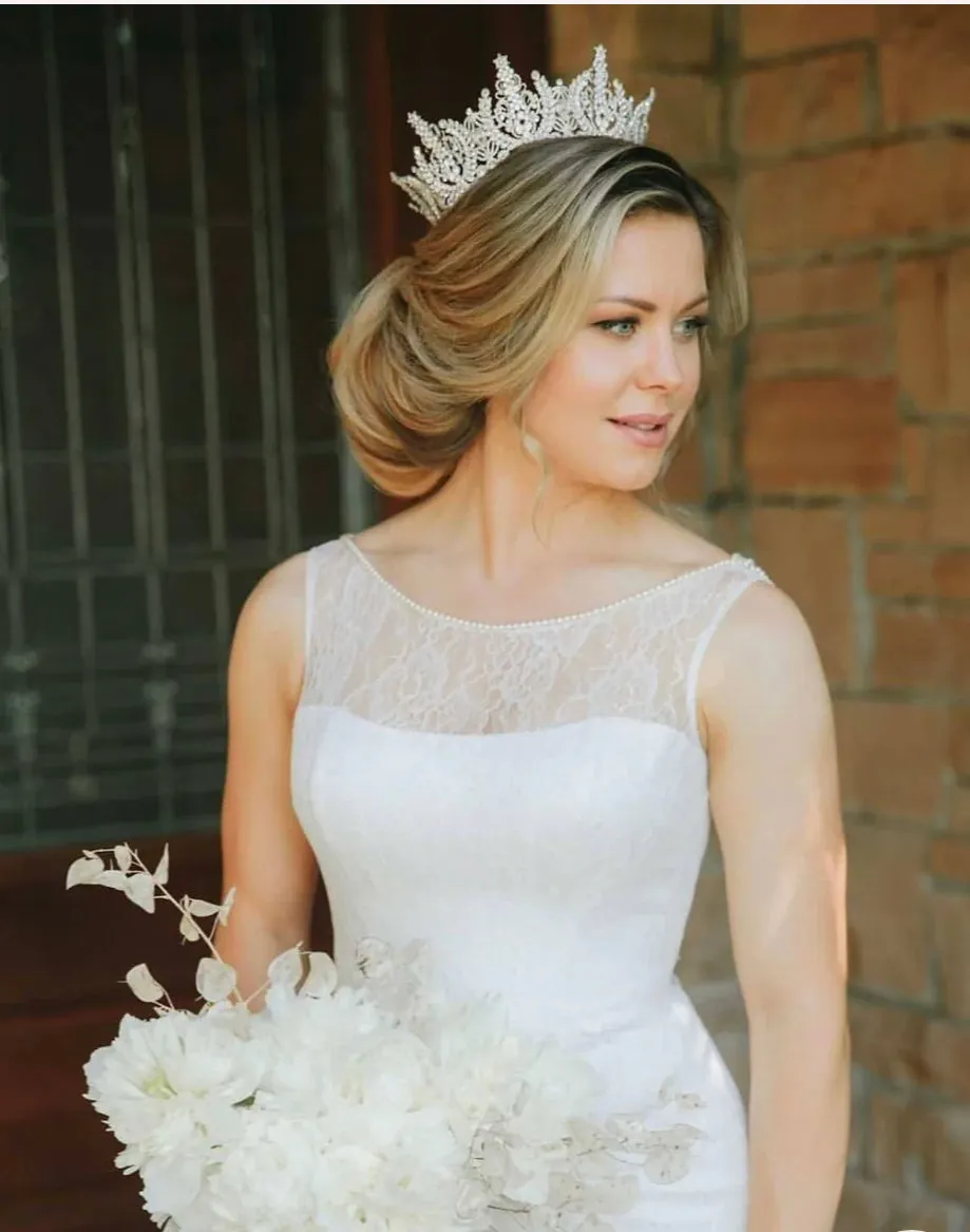 AURORA Swarovski Bridal Crown
