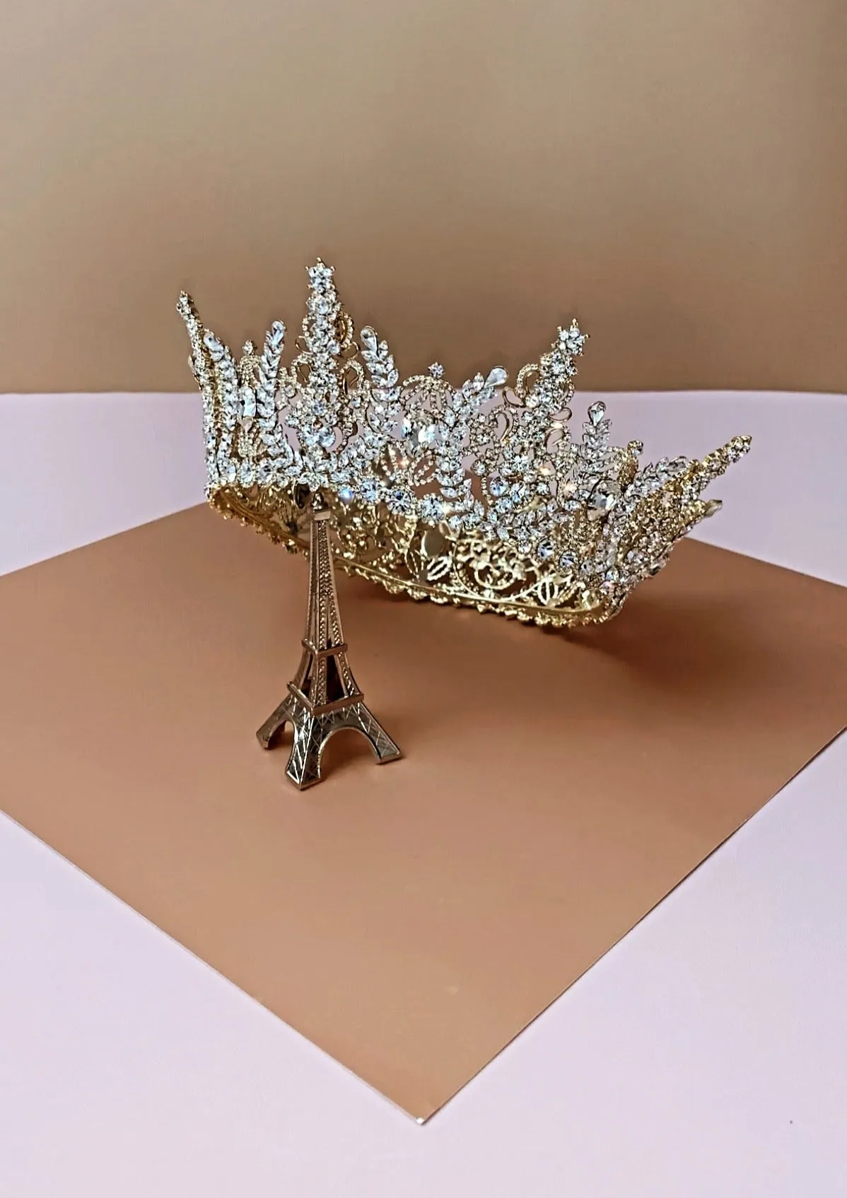 AURORA Swarovski Bridal Crown