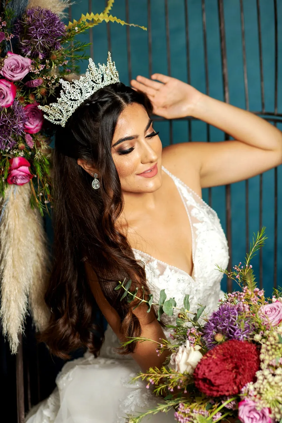 AURORA Swarovski Bridal Crown