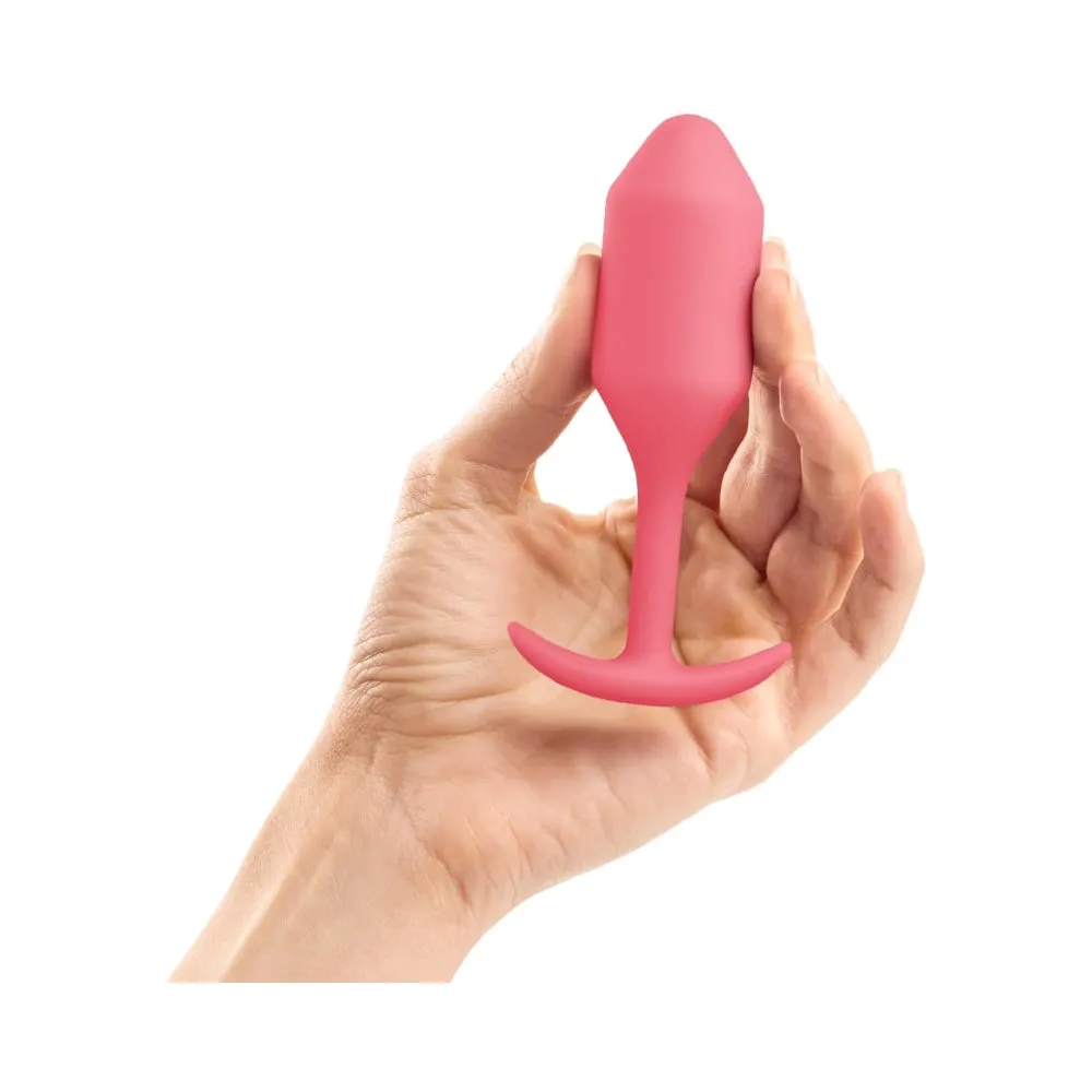 b-Vibe Weighted Snug Plug 2 - 114 g Coral
