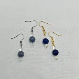 Blue Aventurine Earrings