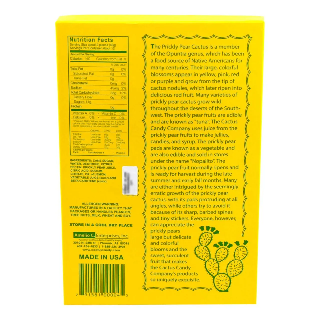 Cactus Candy 1 Pound Box