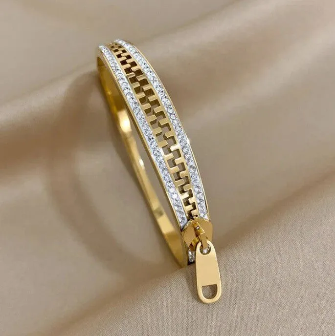 Can You Zip Me 18K Bracelet - Gold