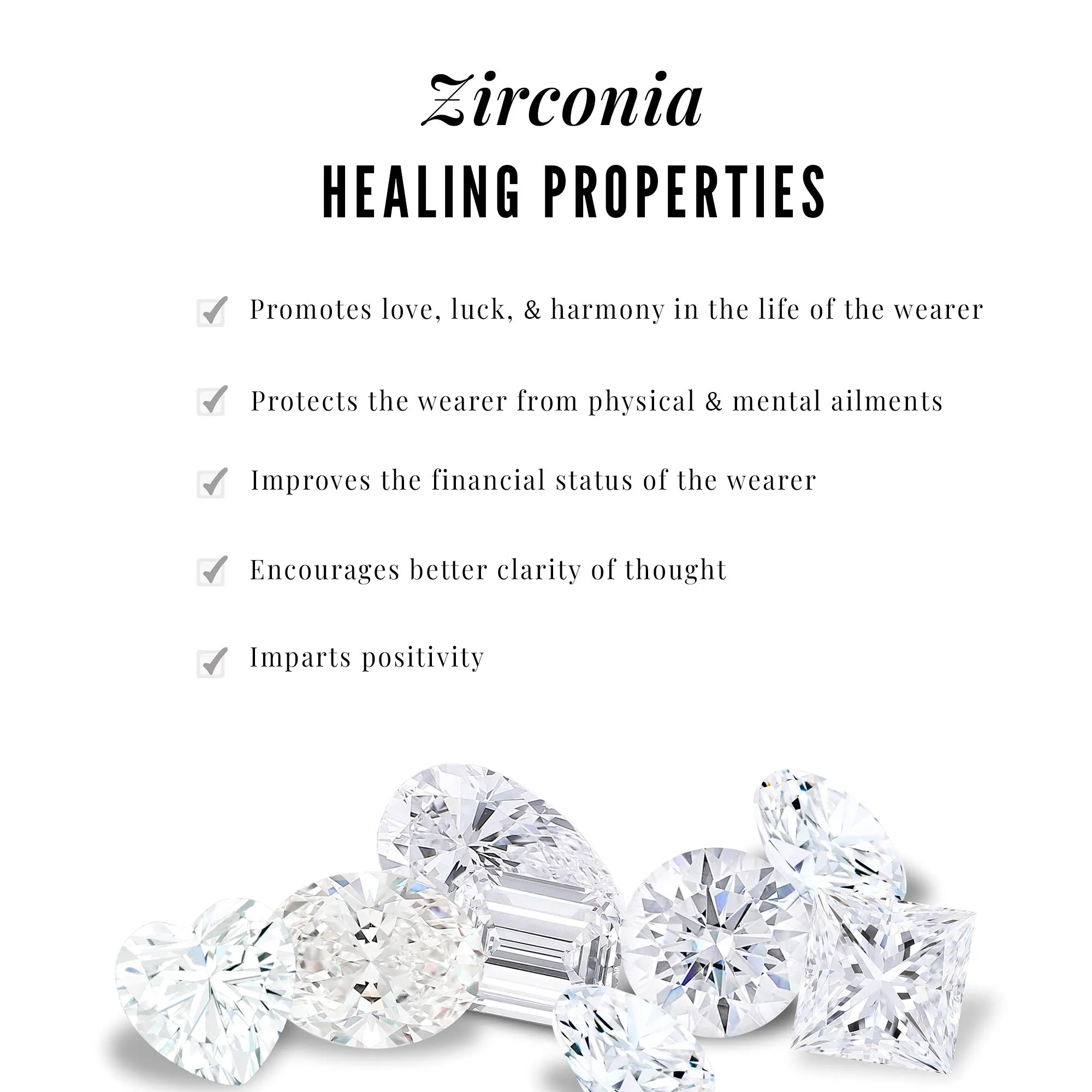 Certified Zircon Three Stone Engraved Band Ring