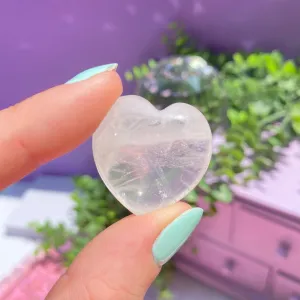 Clear Quartz Heart