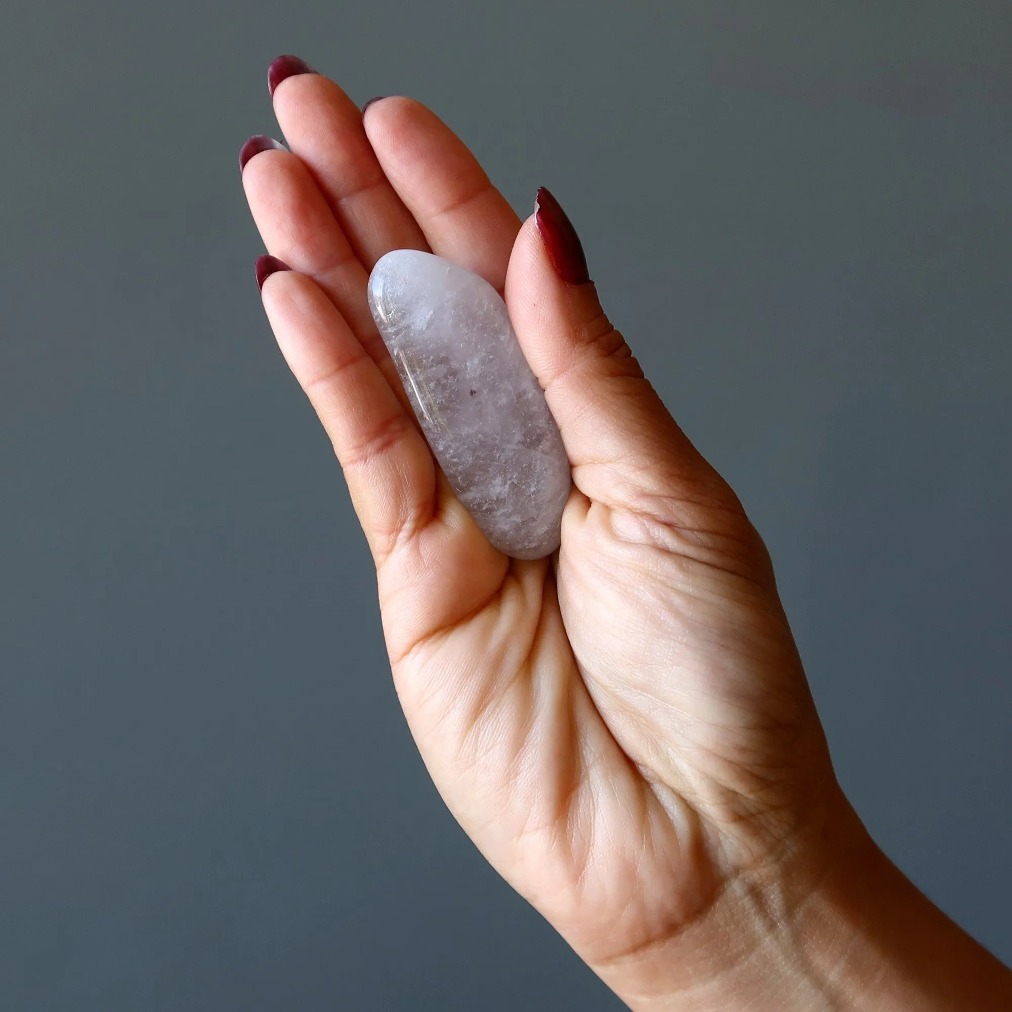 Clear Quartz Tumbled Stone I Do Everything