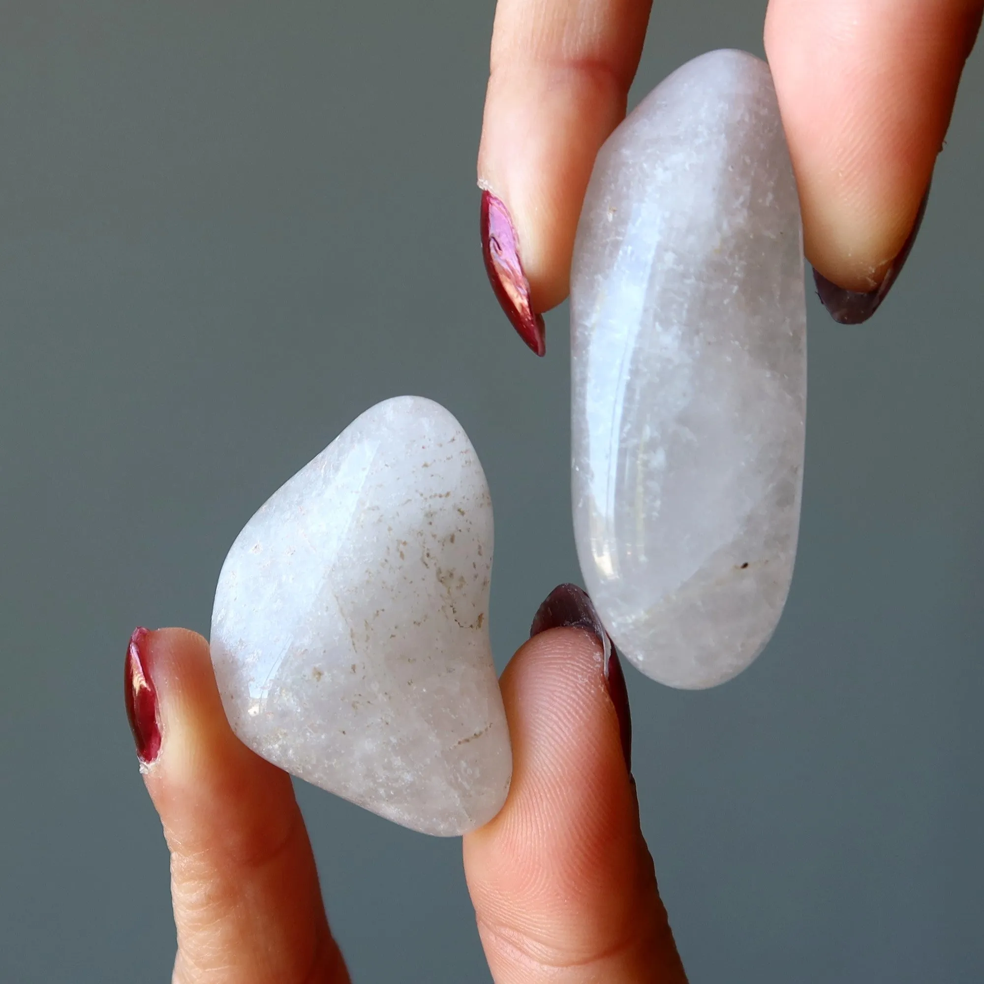 Clear Quartz Tumbled Stone I Do Everything