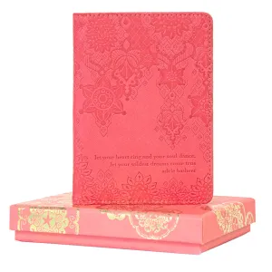 Coral Crush Passport Wallet
