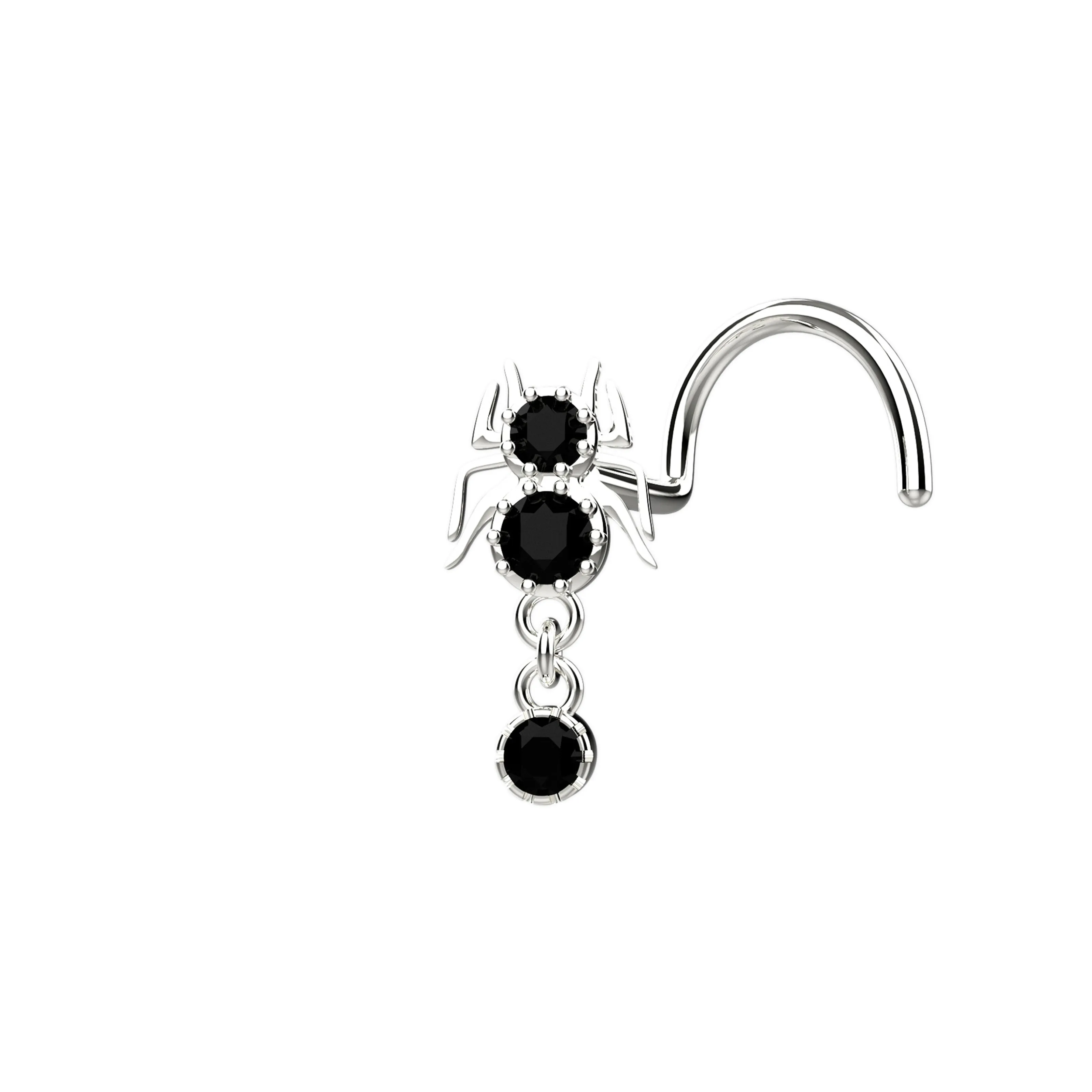 corpion Nose Stud – Bold Piercing Jewelry for Women & Men