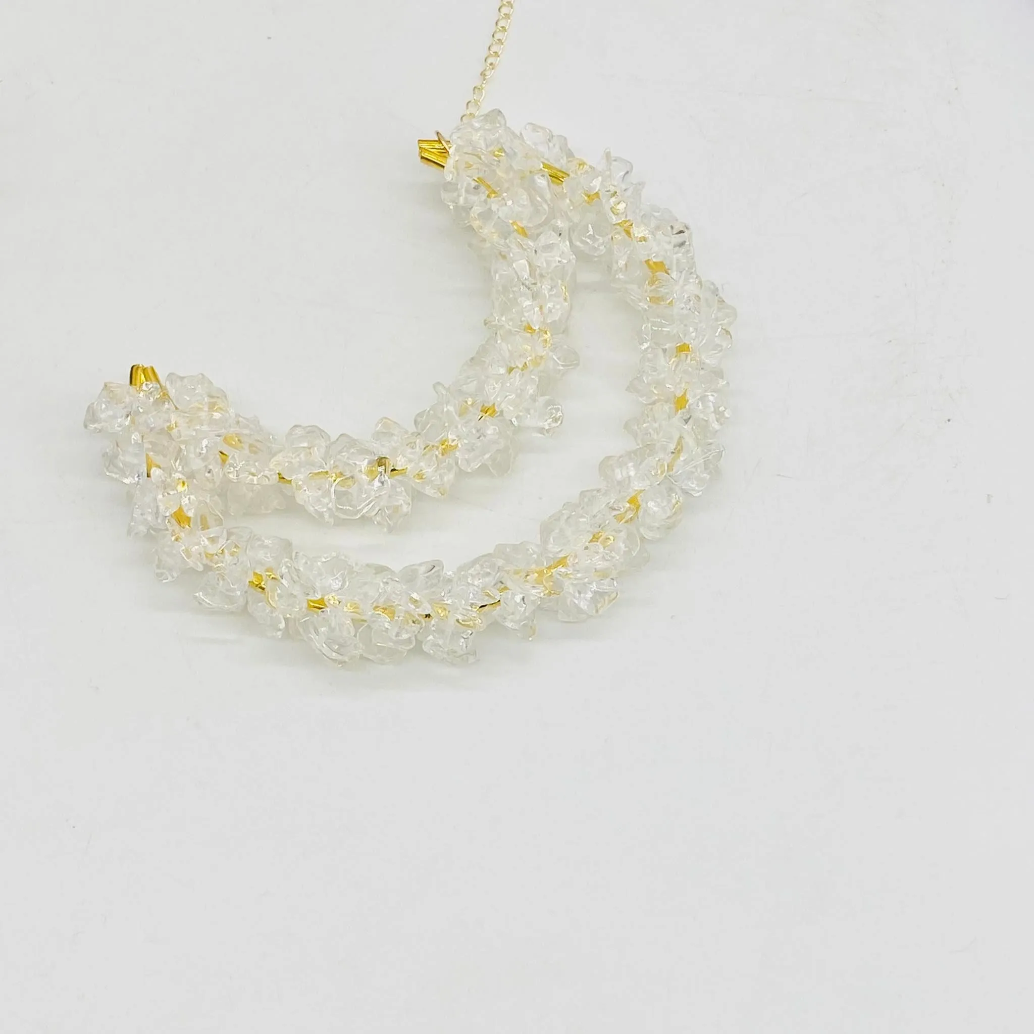 Crystal Suncatcher, Quartz Moon Hanging , Crystal Decor, Crescent Moon Crystal Hanging, Handmade Window Hanging, Feng Shui Decor
