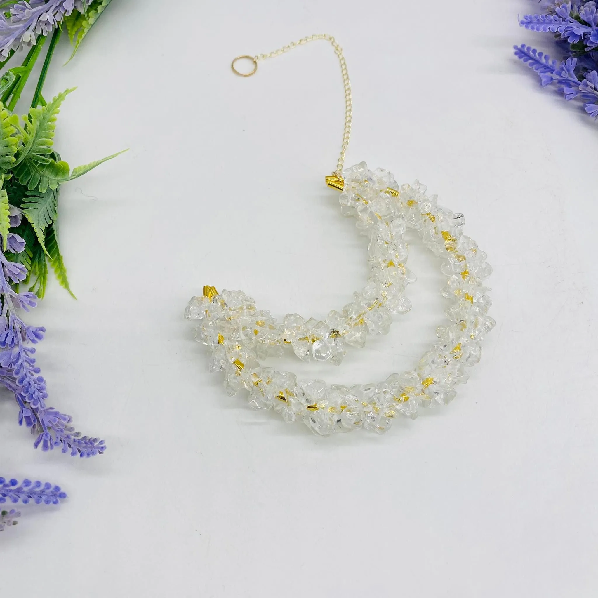 Crystal Suncatcher, Quartz Moon Hanging , Crystal Decor, Crescent Moon Crystal Hanging, Handmade Window Hanging, Feng Shui Decor
