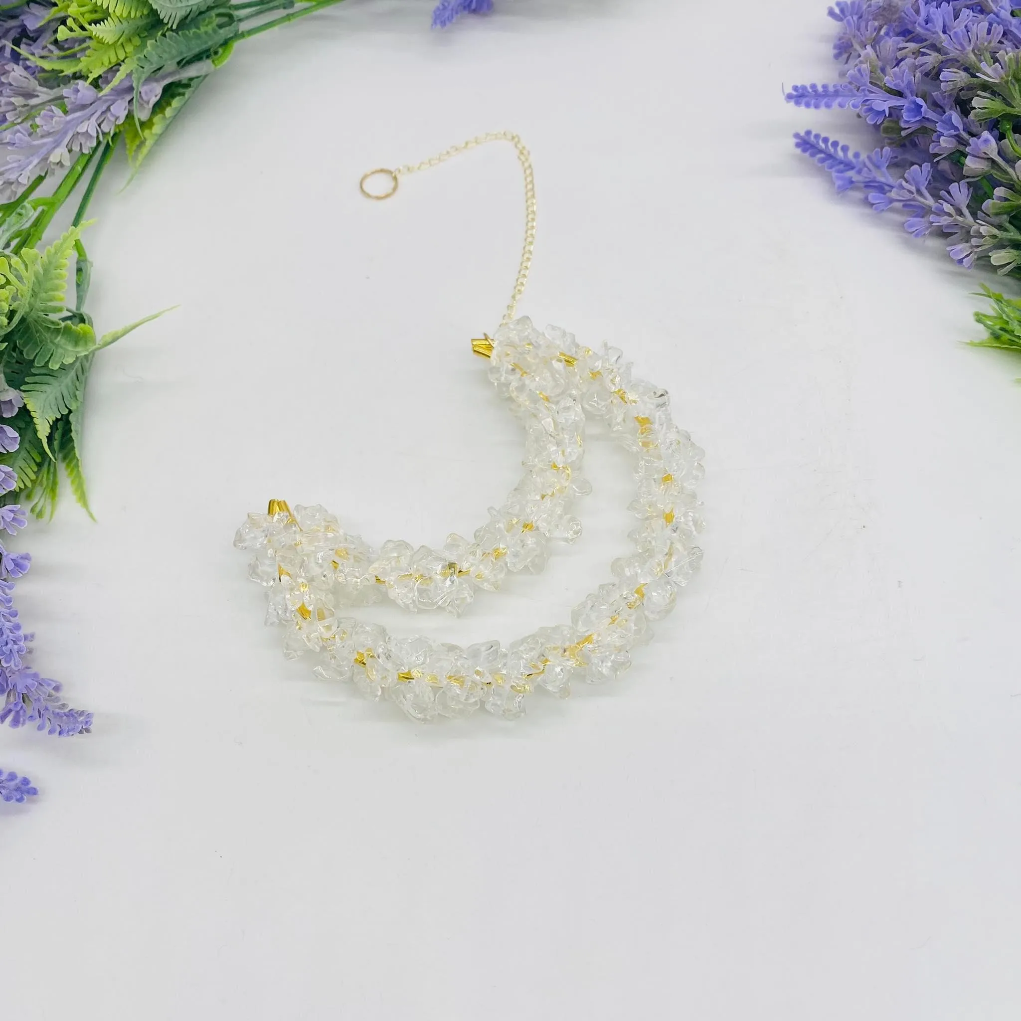 Crystal Suncatcher, Quartz Moon Hanging , Crystal Decor, Crescent Moon Crystal Hanging, Handmade Window Hanging, Feng Shui Decor