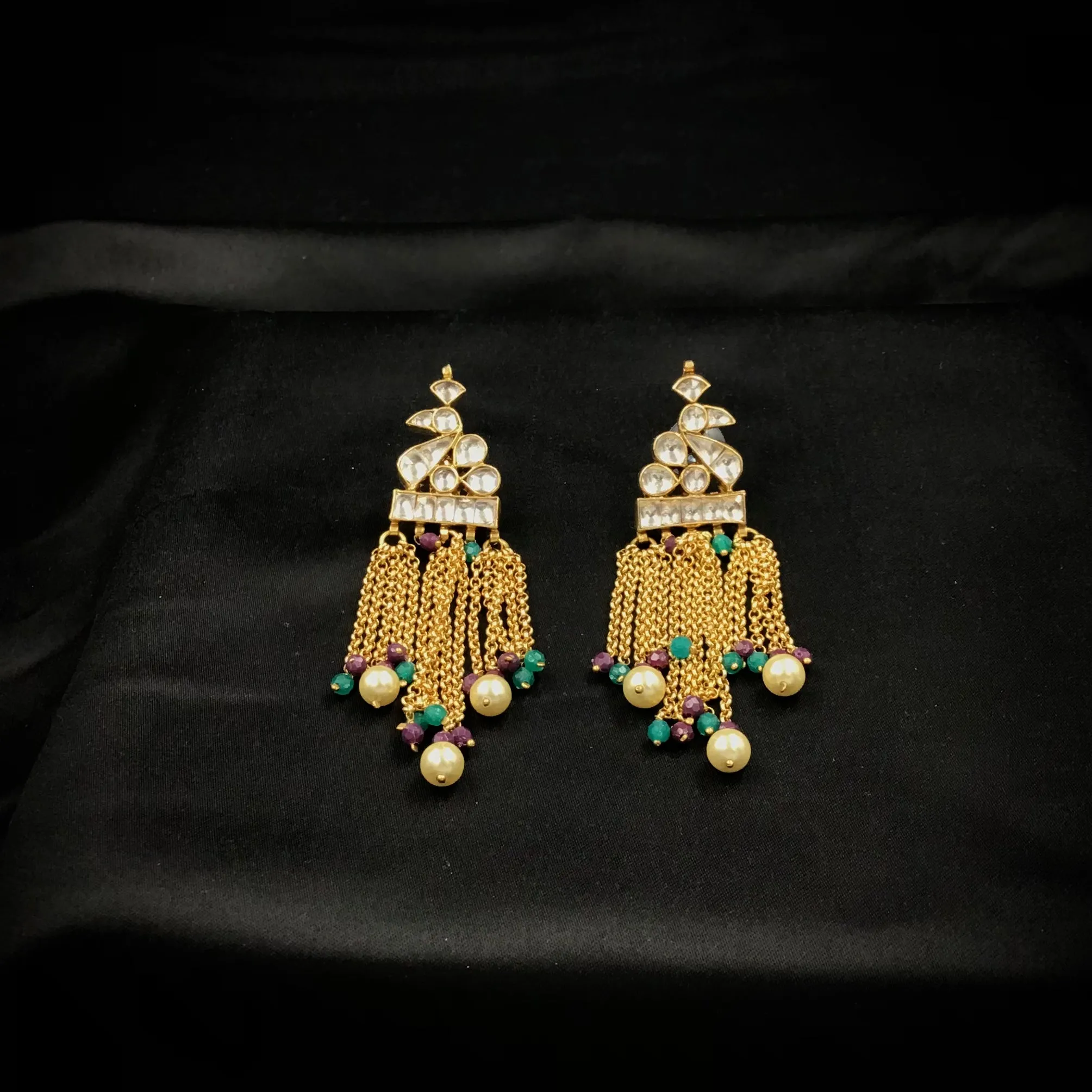 Danglers Kundan Earring 8754-100