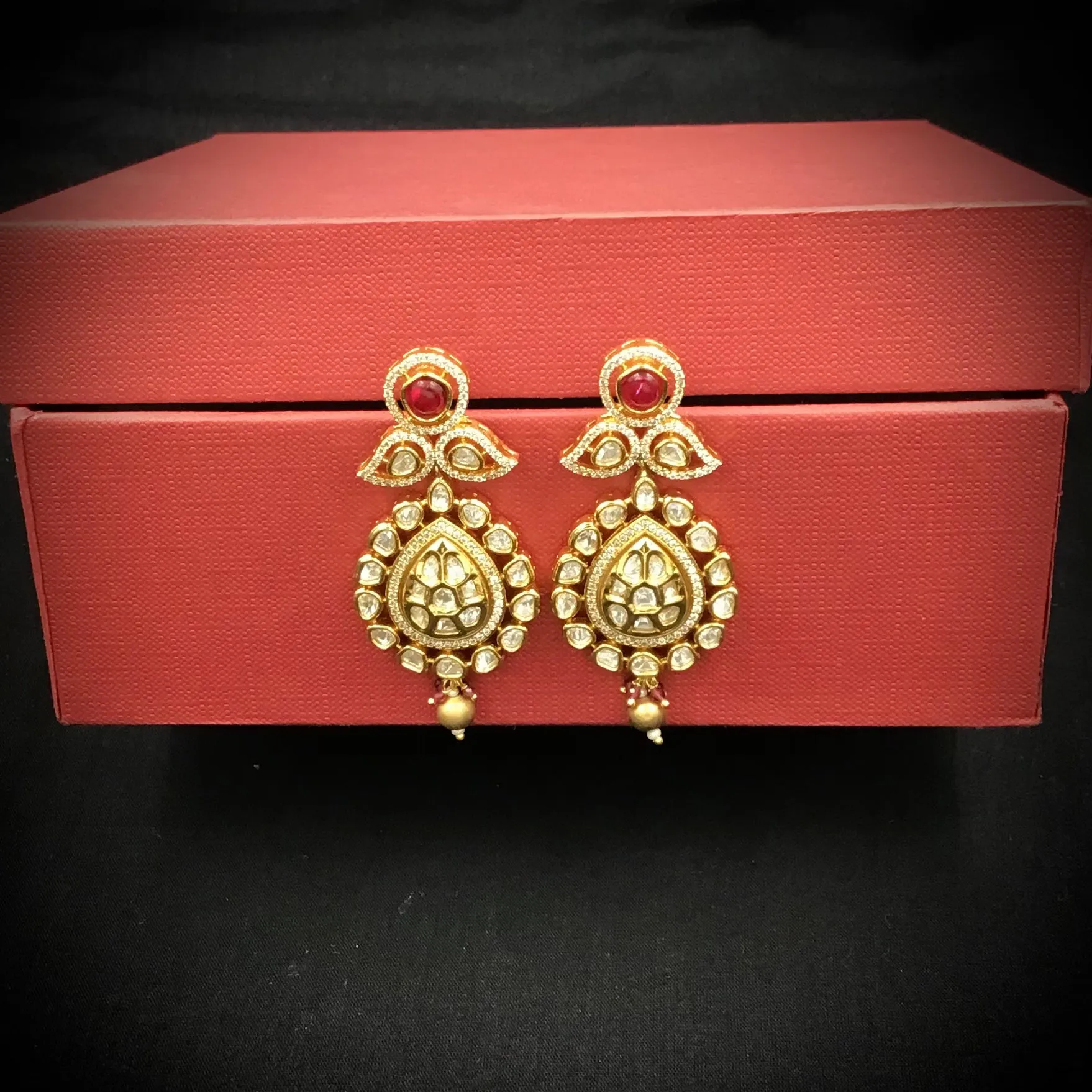 Danglers Kundan Earring 8780-100