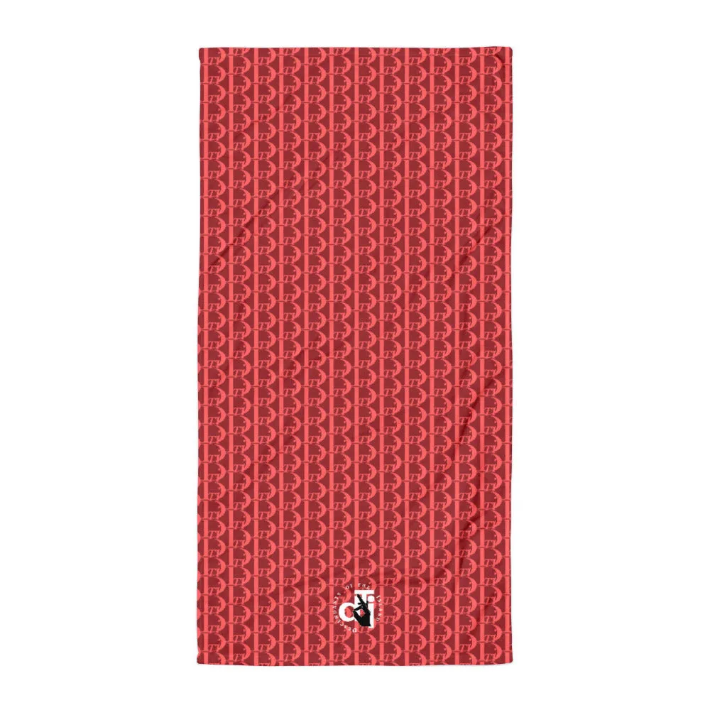 Descendants of the Island Strawberry Coral Towel