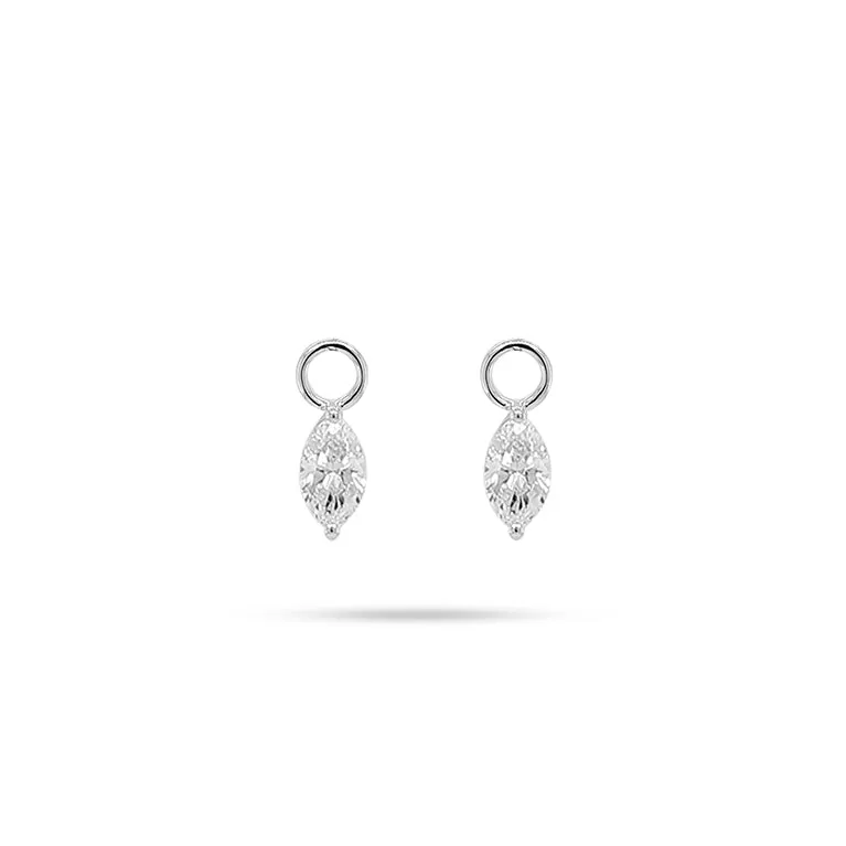 Detachable Marquise Diamond Only Drops
