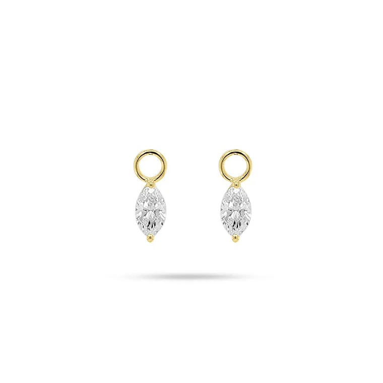 Detachable Marquise Diamond Only Drops