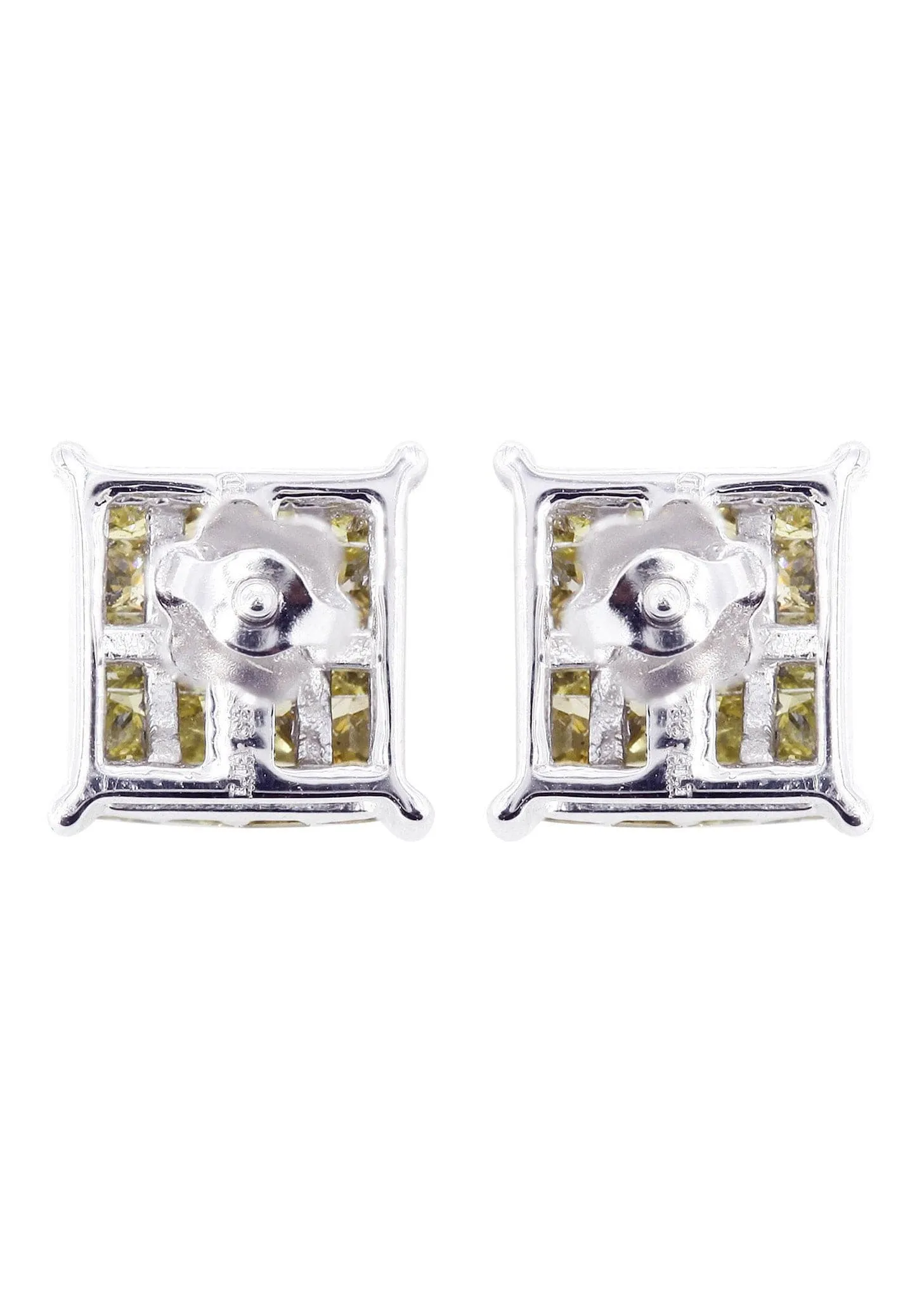Diamond Earrings For Men | 1.02 Carats 14K White Gold