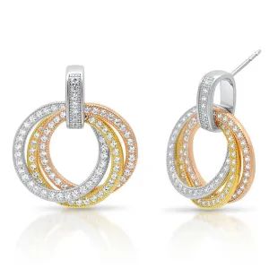 Diamond Trio Earrings