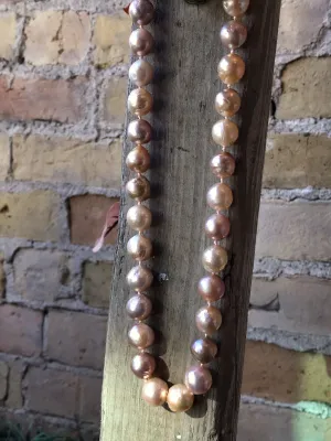 Freshwater Champagne Pearl Strand