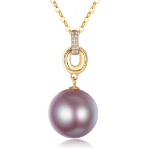 G18k Intertwined Pink Pearl Necklace
