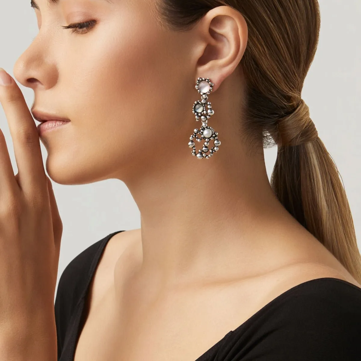 Giovanni Raspini Sunrise Sterling Silver Earrings