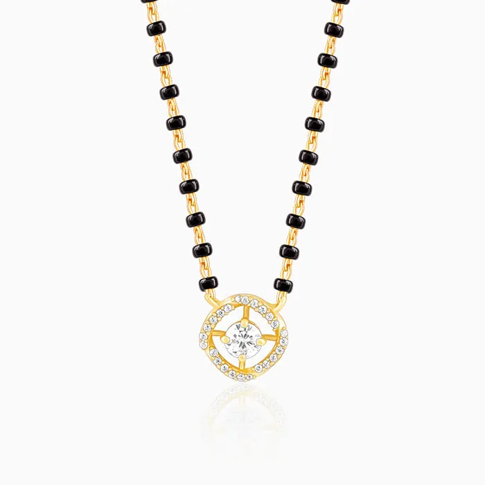 Golden Glitter It On Mangalsutra