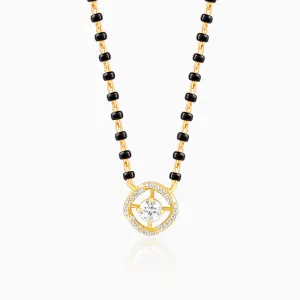 Golden Glitter It On Mangalsutra