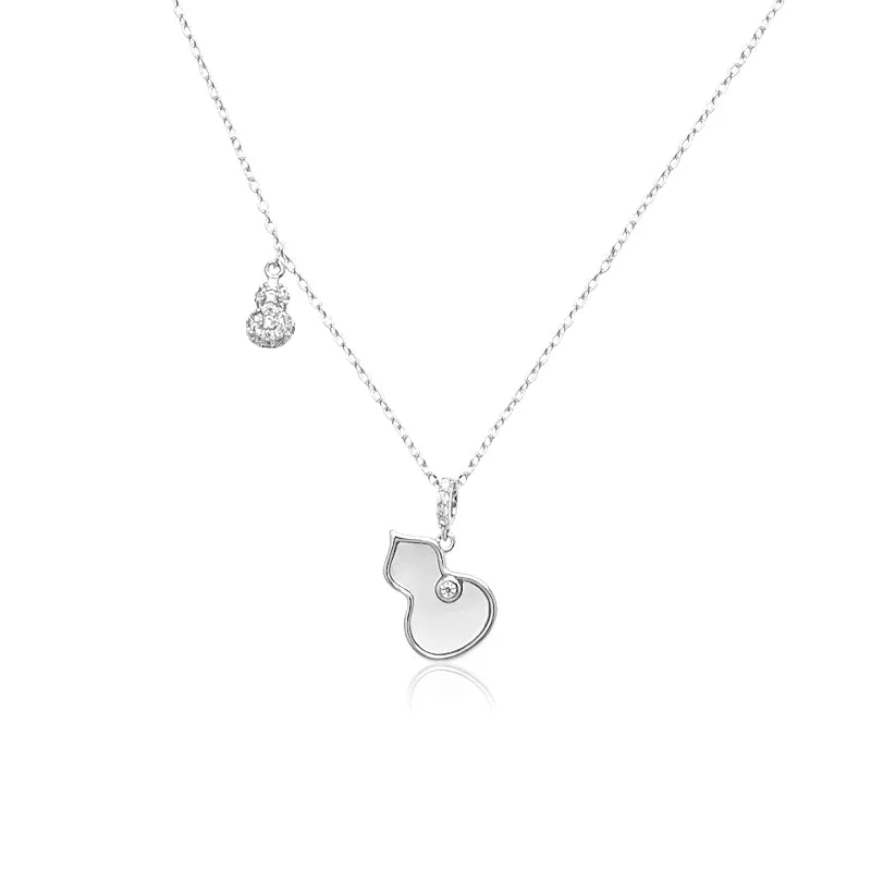 Gourd-Hulu Cubic Zirconia Necklace