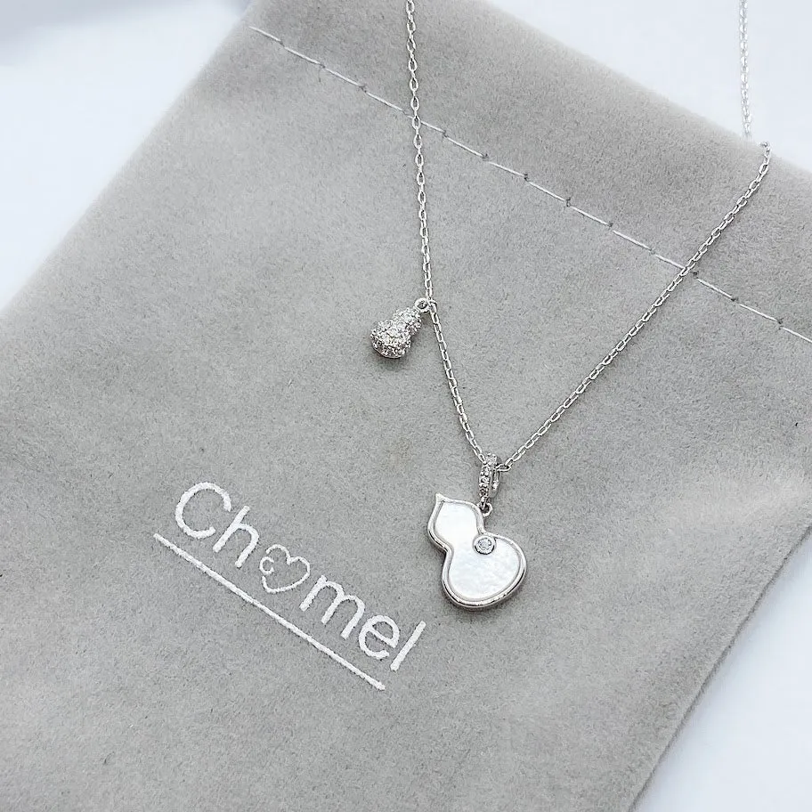 Gourd-Hulu Cubic Zirconia Necklace