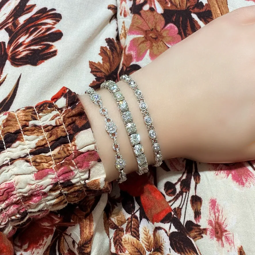 Gregg Ruth Diamond Tennis Bracelet