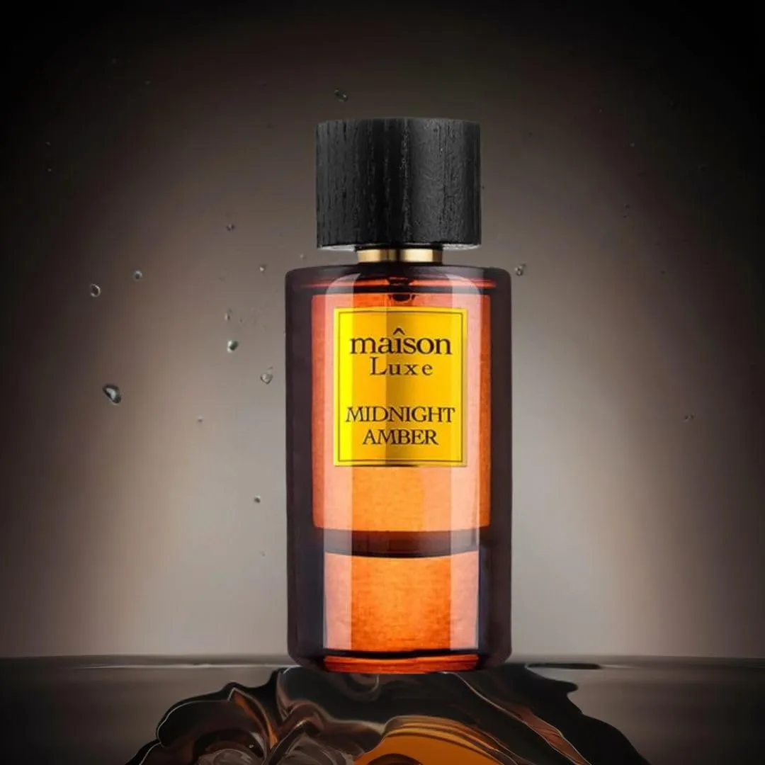 Hamidi MAÎSON LUXE MIDNIGHT AMBER EDP Perfume - 110ML (Inspired by LV - Ombre Nomade)