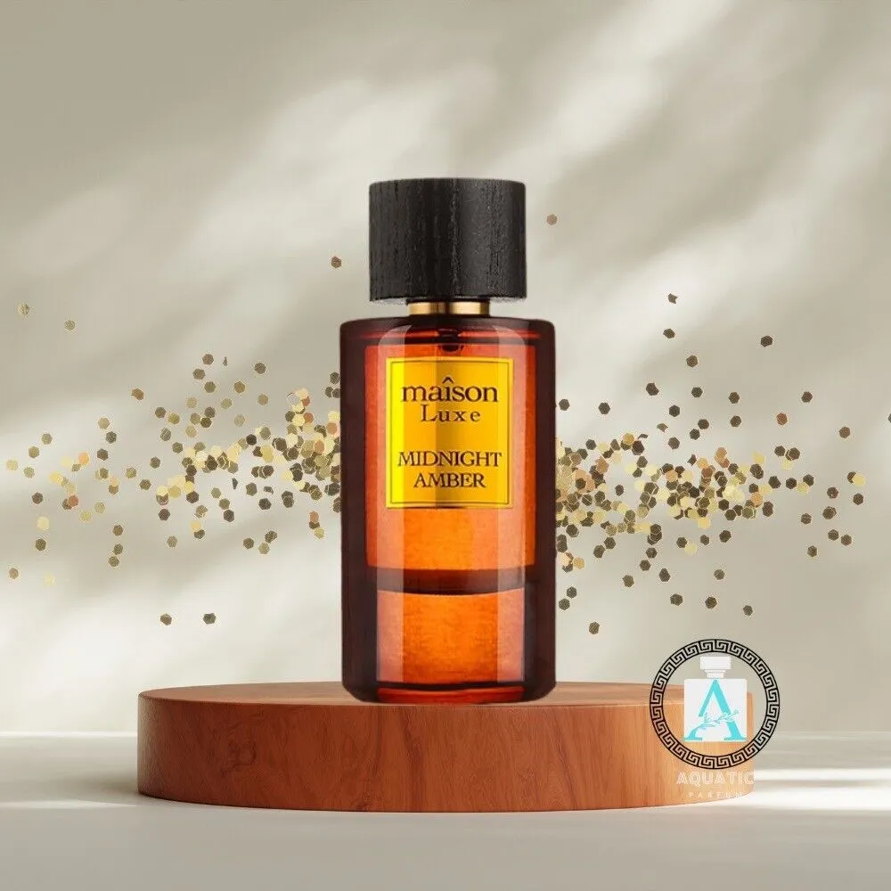 Hamidi MAÎSON LUXE MIDNIGHT AMBER EDP Perfume - 110ML (Inspired by LV - Ombre Nomade)