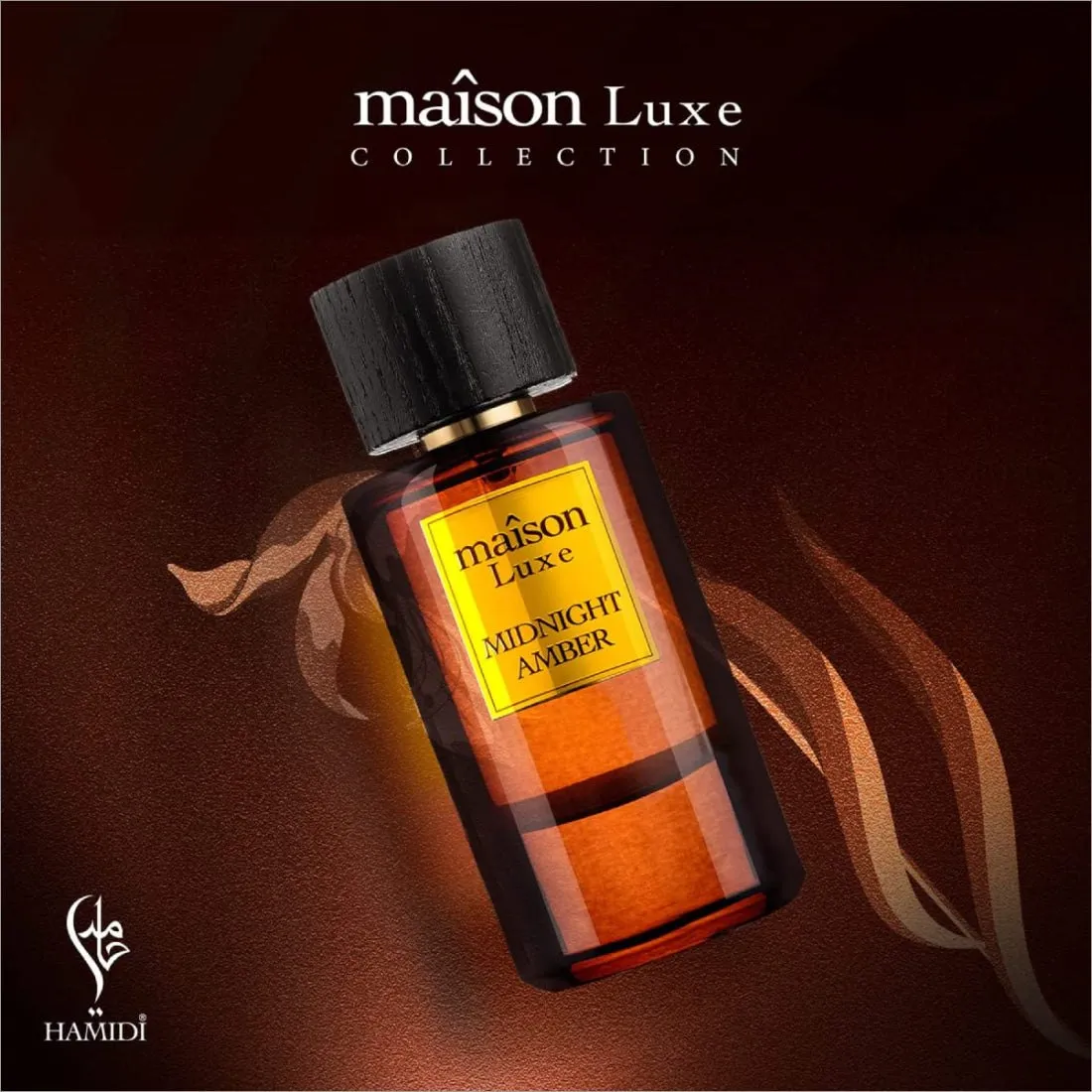 Hamidi MAÎSON LUXE MIDNIGHT AMBER EDP Perfume - 110ML (Inspired by LV - Ombre Nomade)