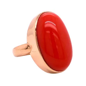 Italian Coral Ring