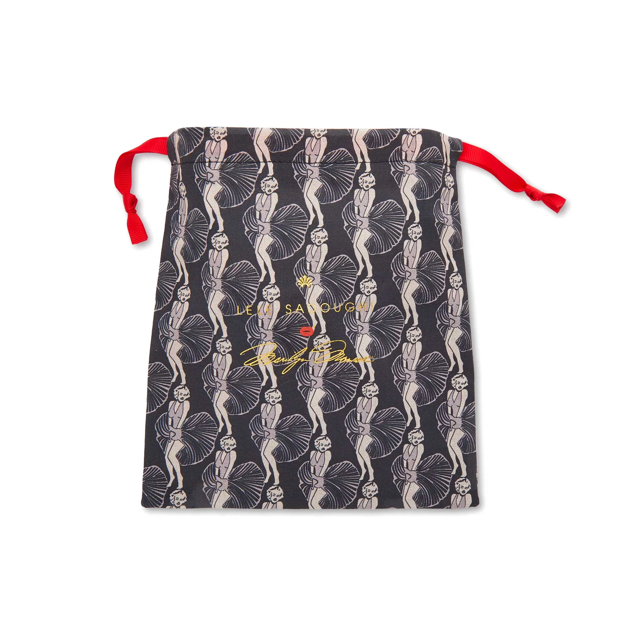 JET LELE SADOUGHI X MARILYN MONROE PRINTED BOW