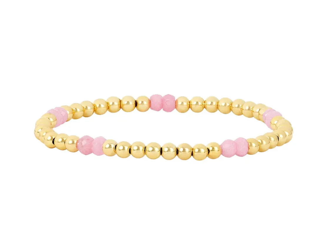 Kids 3MM Yellow Gold Filled Bracelet- Pattern