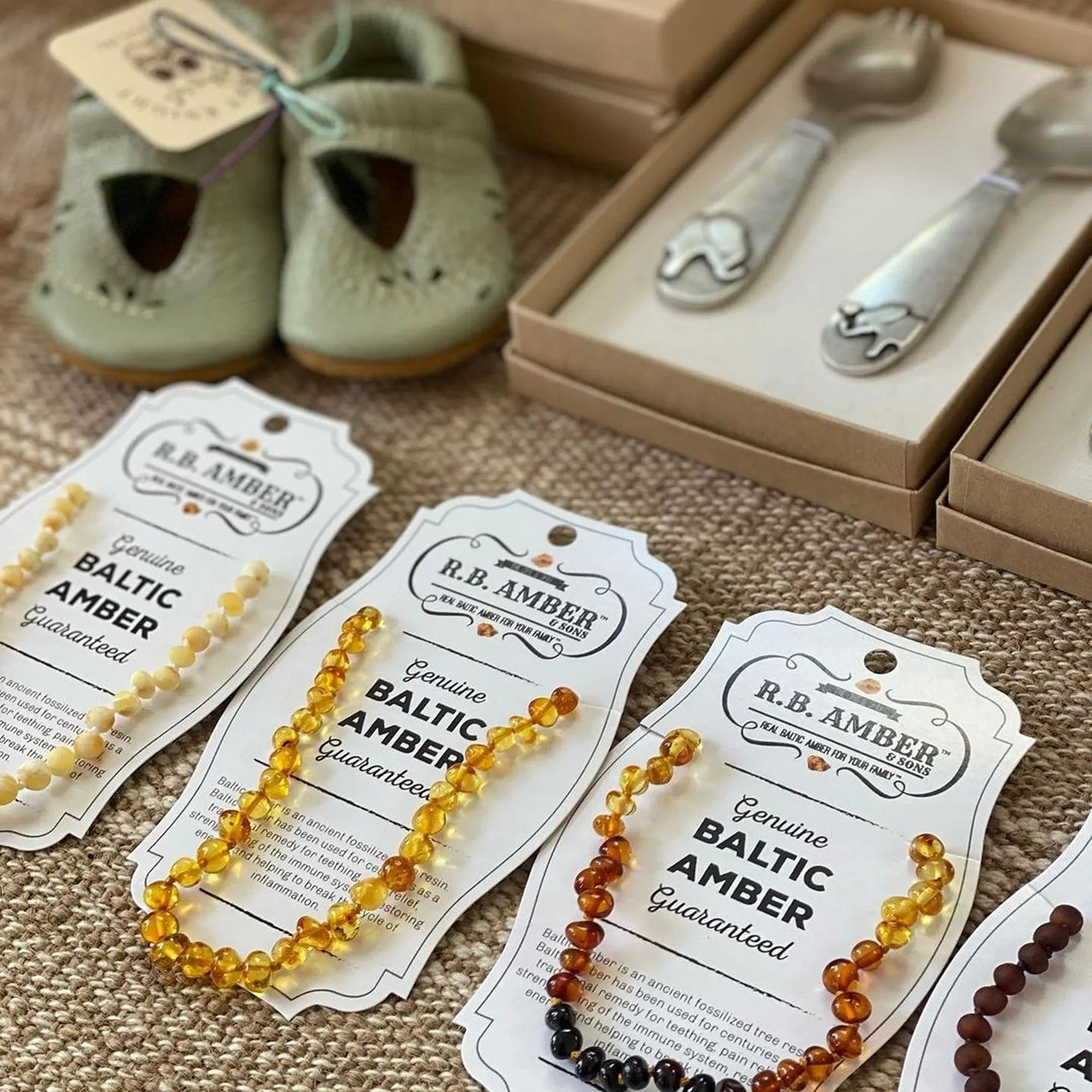 Kids | Ombre Baltic Amber Necklace