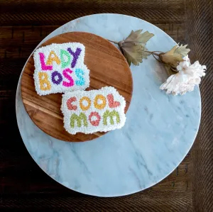 Lady Boss and Cool Mom Hair Clips