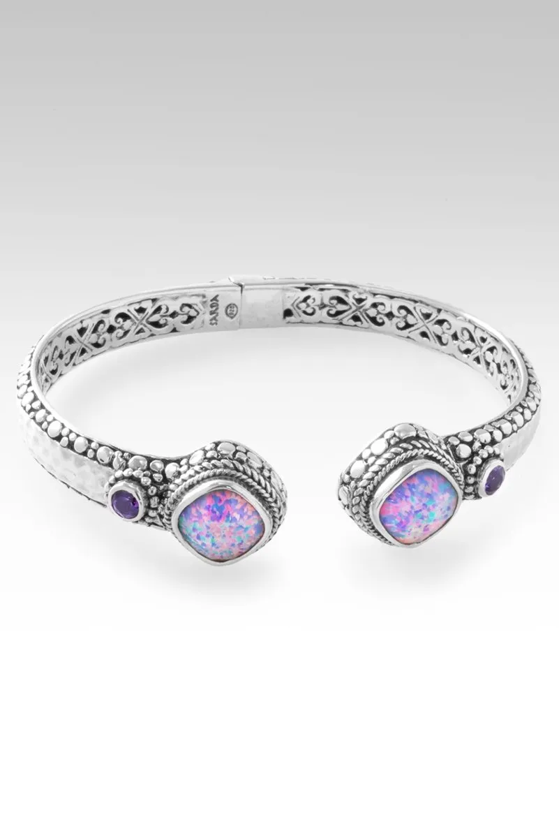 Lasting Change Tip-to-Tip Bracelet™ in Multi Lavender Simulated Opal