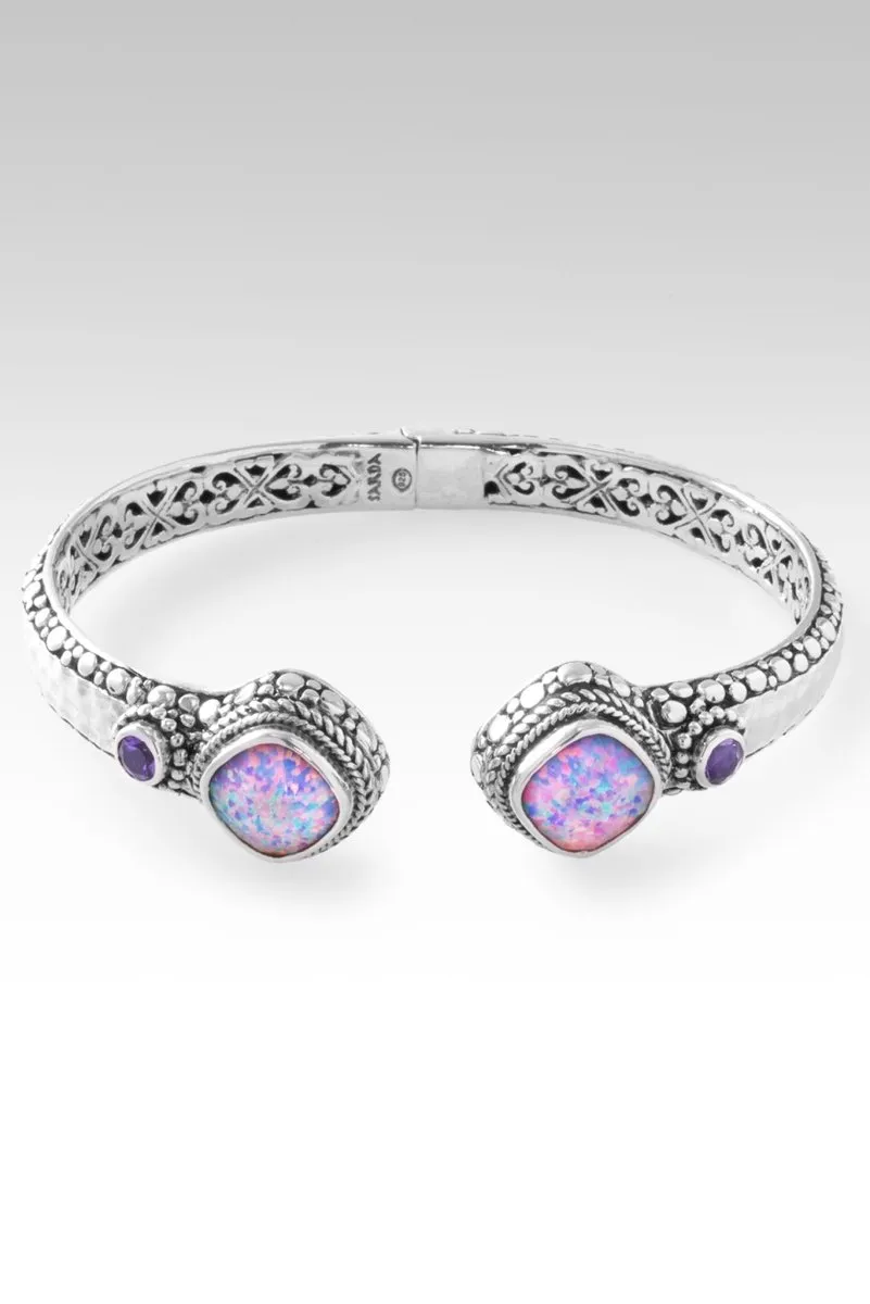 Lasting Change Tip-to-Tip Bracelet™ in Multi Lavender Simulated Opal