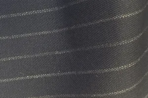 Midnight Navy Narrow Chalk Stripe